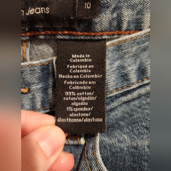 Vintage Calvin Klein Low Rise Bootcut Jeans Women's Size 10 - Picture 8 of 12